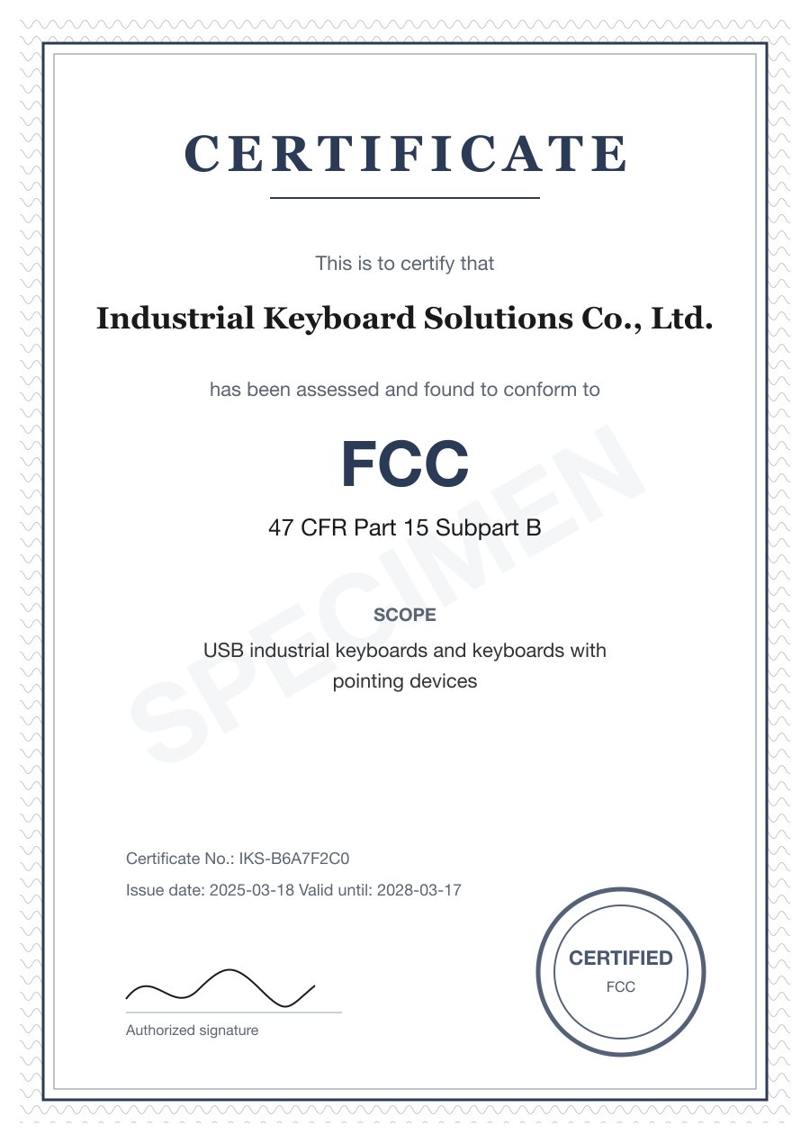 FCC Part 15 Class B Test Report