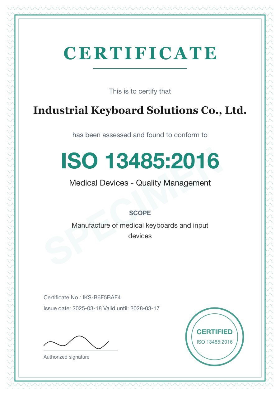 ISO 13485:2016 Medical Devices QMS