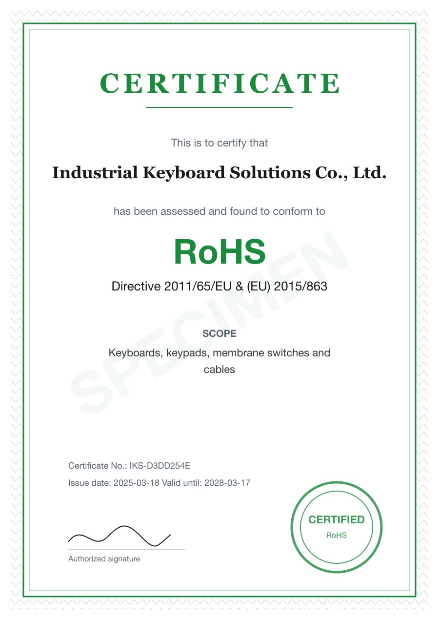 RoHS Compliance Report